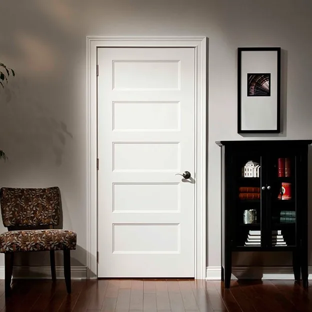 American Market Five Panel Interior Shaker Door,Mdf Lacquered Shaker ...