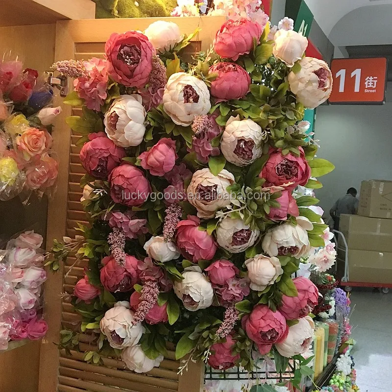 結婚式イベント装飾花の壁卸売バラの花の壁ヴィンテージの壁の花 Buy ヴィンテージ壁の花 壁掛け装飾 壁掛け人工花 Product On Alibaba Com