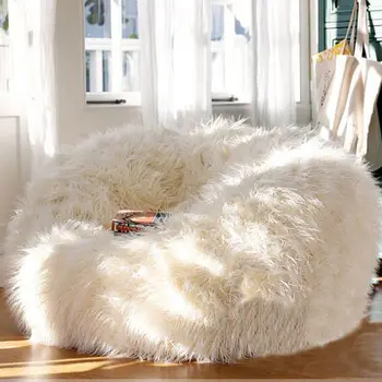 Fluffy Fur Large Bean Bag Faux Chair Gy Seat Product On