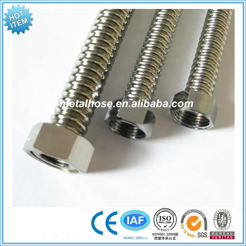 Ss304 Hot Water Flexible Metal Hose Buy Ss304 Hot Water Flexible