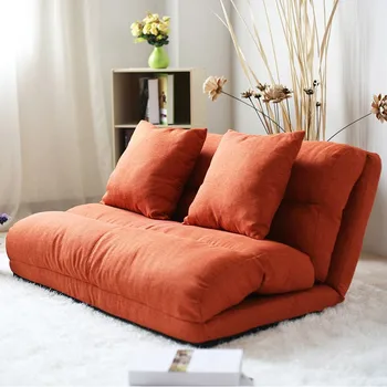 Korean Style Fabric Folded Sponge Floor Sofa With 5 Positions Adjustable Backrest Sofa Bed Hall Sofa Buy Cheap Sofa Bed Folding Sofa Bed Sofa Cum