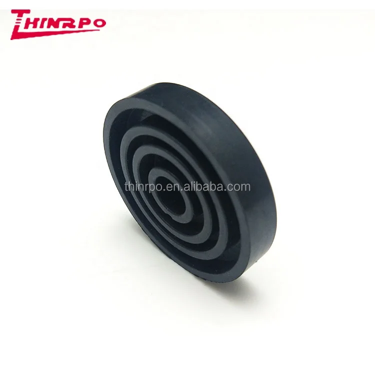 Customized Silicone Spacer Conductive Black Silicone Rubber Bumper Pads