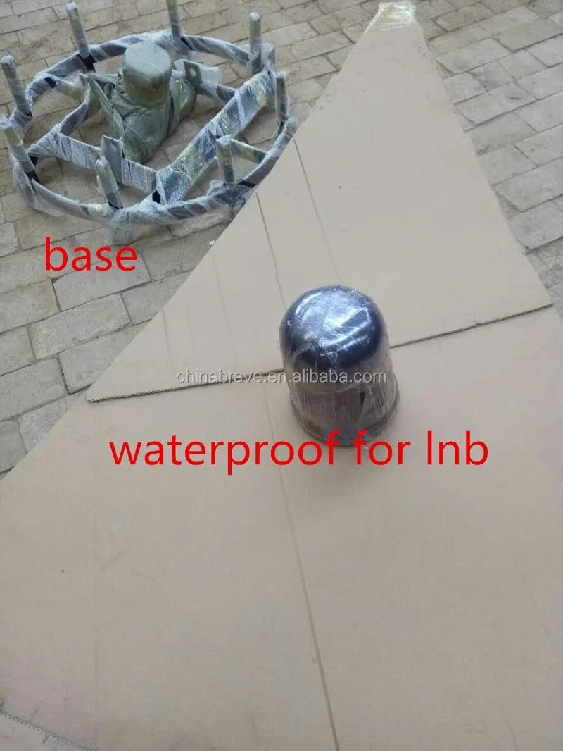 C/ku Band 5m Satellite Aluminum Mesh Dish Pole Mount Or Polar 3.7m Size Satellite Dish Antenna