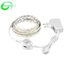 LED Cabinet Light PIR Motion Sensor LED Strip 2835 EU US UK Plug DC12V Under Bed Lamp Tape Corridor Kitchen Stairs Decoration