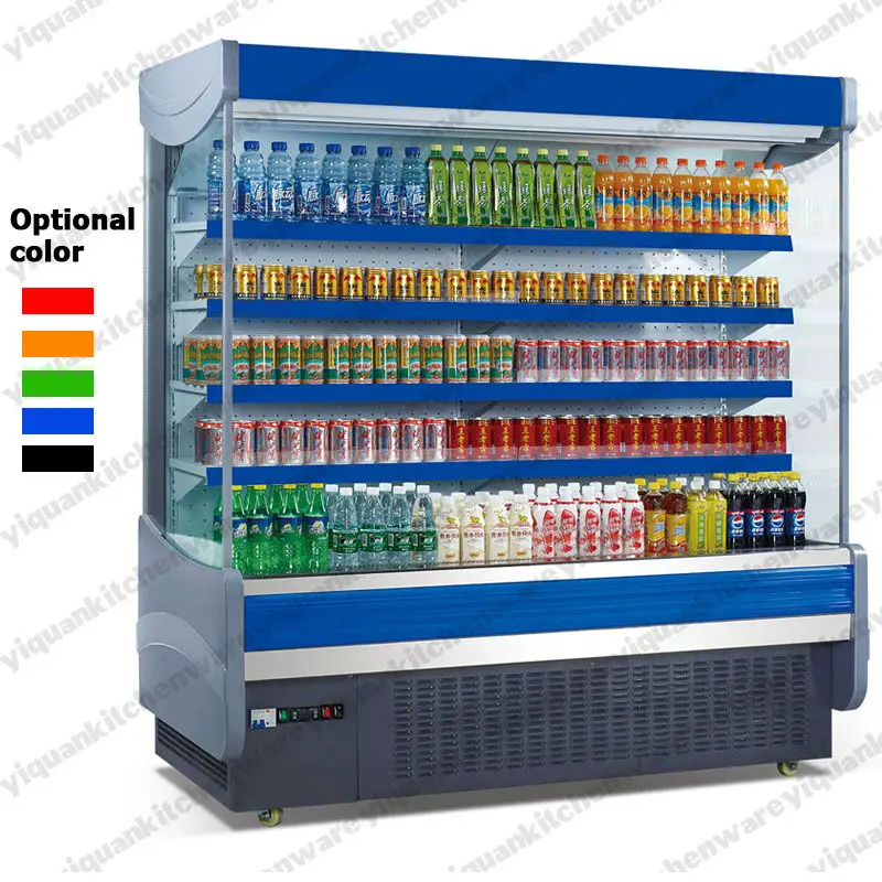 open display refrigerator