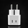 Universal US UK to EU Europe Plug Travel Wall AC Power Charger Outlet Adapter 240V 10A Socket Converter White transform plug