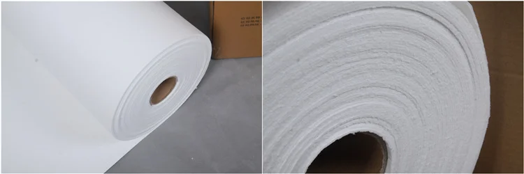 0.7mm thickness wall lining refractory ceramic fiber paper for kiln