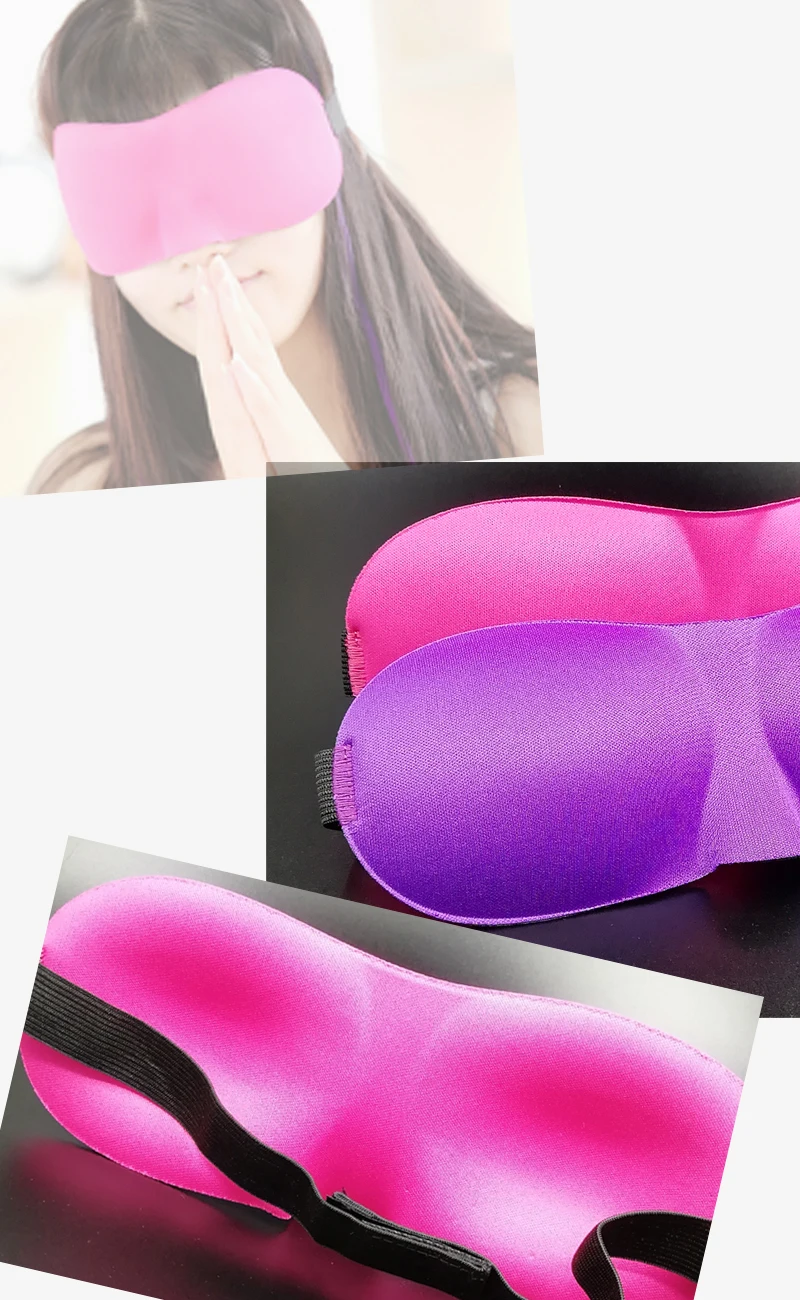 Customized Logo Eyelash Sleeping Silk Eye Mask Eyelash Extension Tools