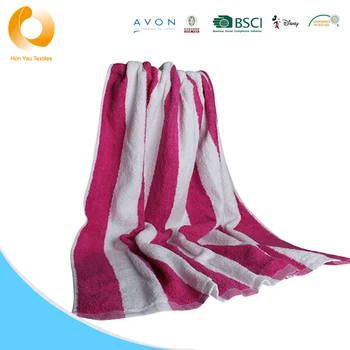 Custom Cotton Yarn Dyed Stripe Beach Towels Swimming Pool Custom Cotton Yarn Dyed Stripe Beach Towels Swimming Pool