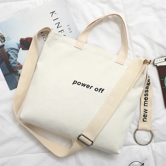 canvas shopping bags with logo