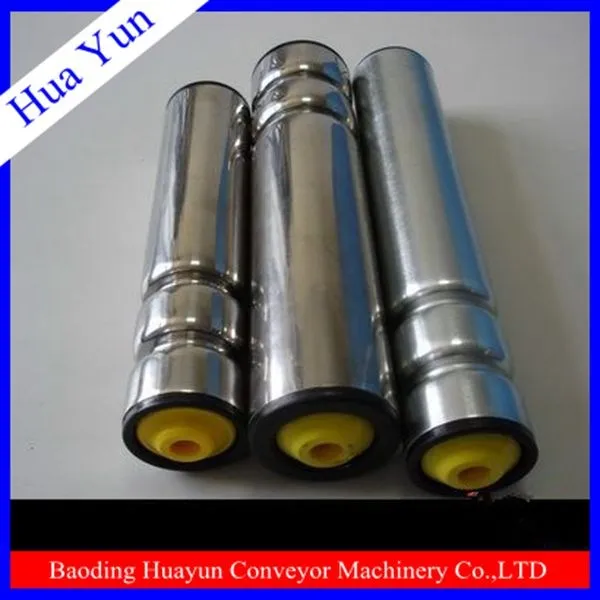 Double Groove Oring Belt Conveyor Roller Buy Belt Conveyor Roller