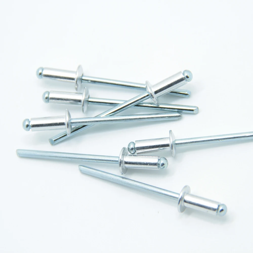 4.0mm x 10mm Blind Pop Rivets Countersunk Aluminium Body Steel Stem PACK OF 25 
