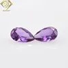 AAA pear cut color changed lab created alexandrite