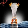 Big Crystal Eagle Vase Cup