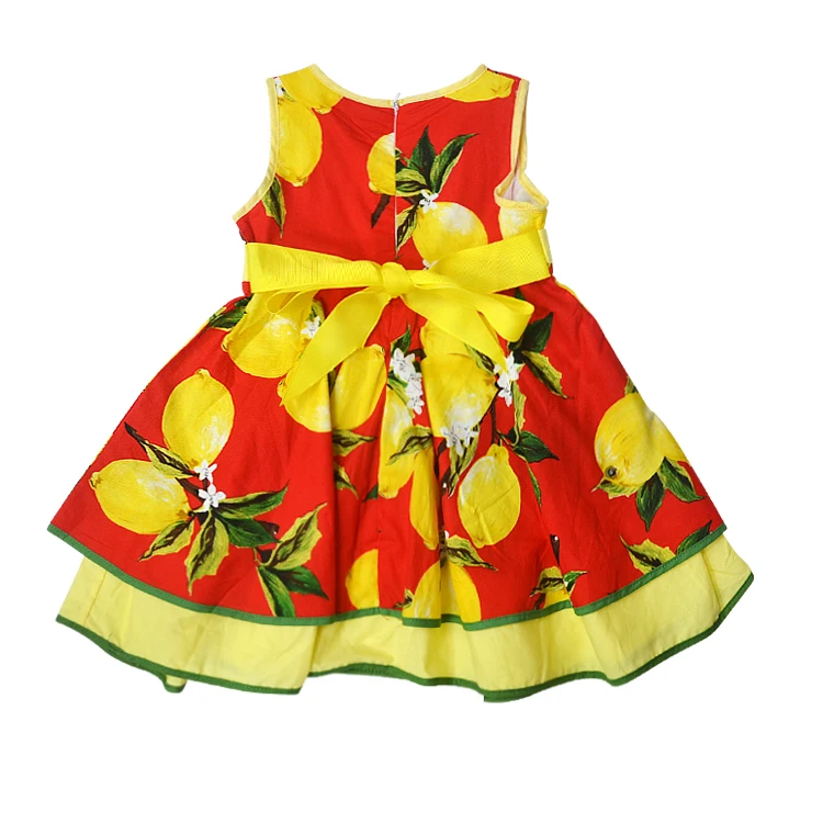 Fashion Kids Girls Puffy Dresses Flower Baby Princess Party Dresses For
