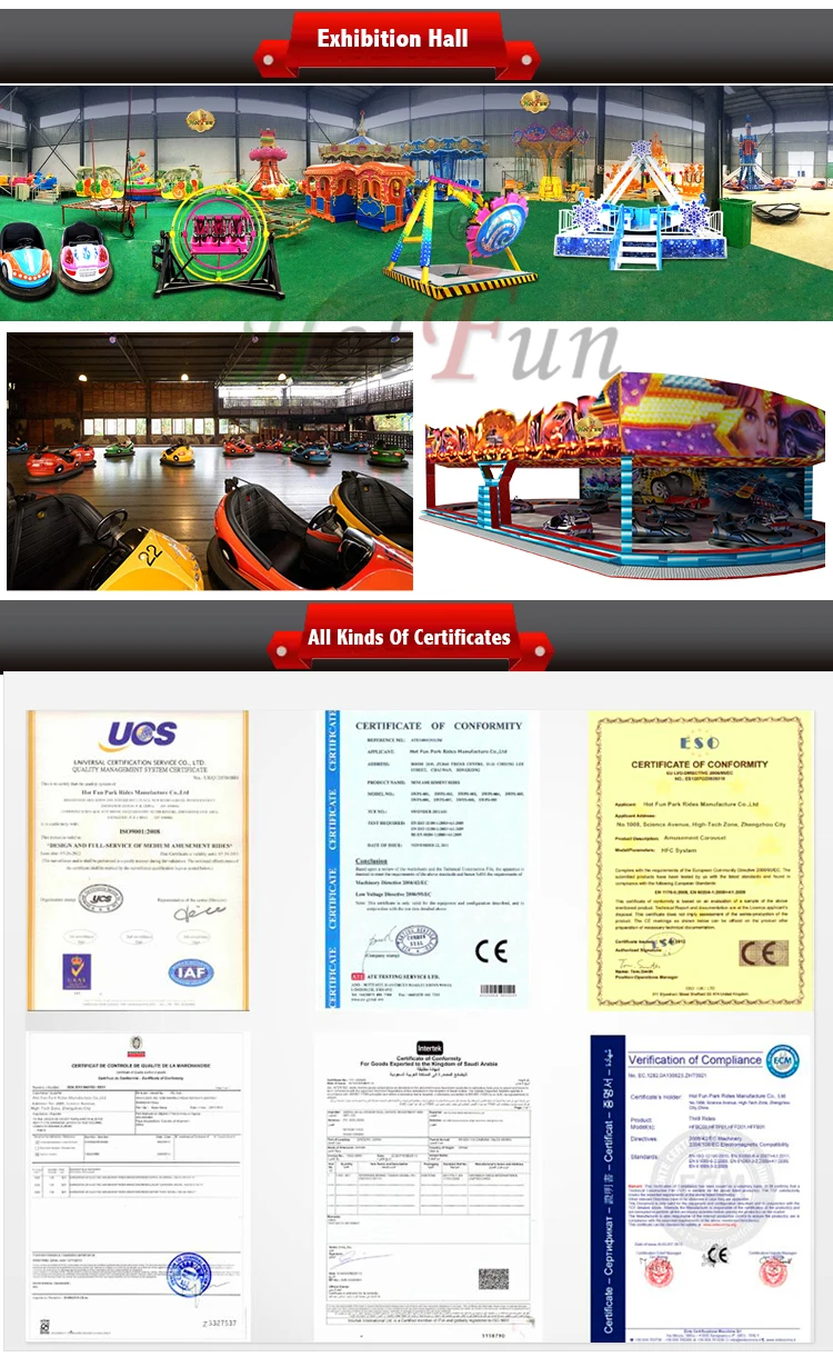 Indoor amusement rides 2 seats electric dodgem bumper car for sale