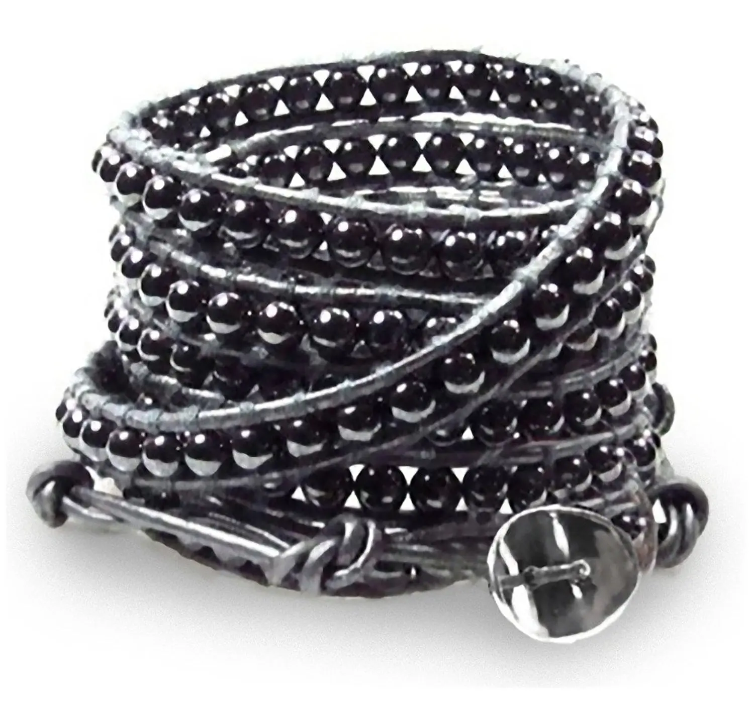 Bead Wrap Bracelet Tutorial Find Get Quotations Stunning Selene Hemae Bead Leather Wrap Bracelet