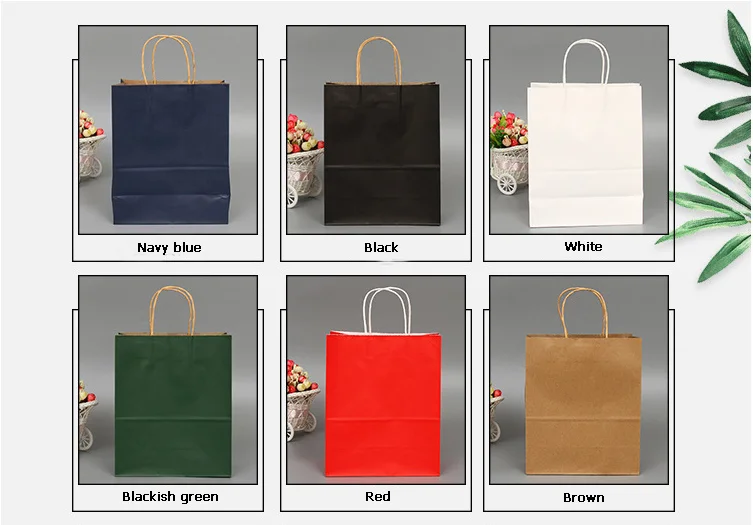 Cheap Custom Logo Shopping Packaging Paper Bag