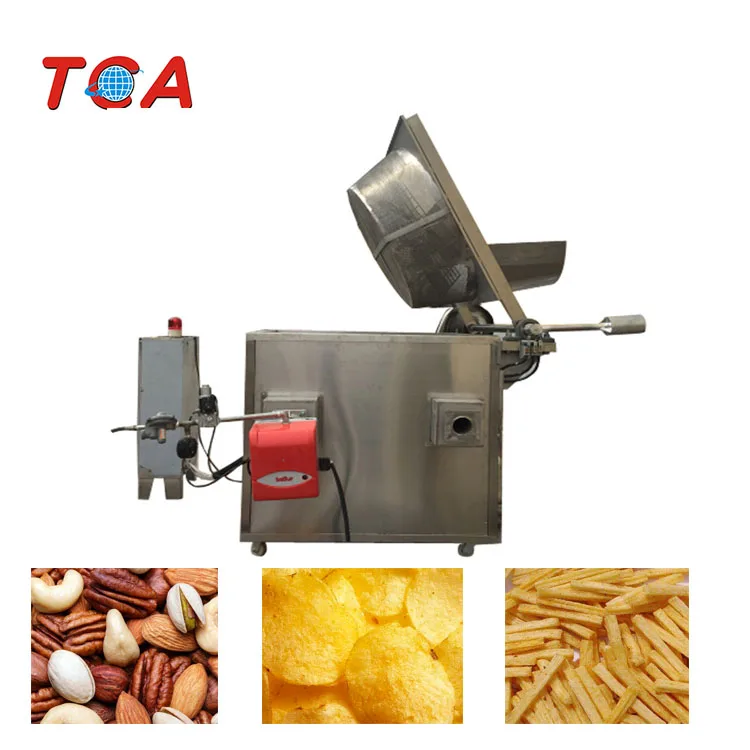 peanut frying machine