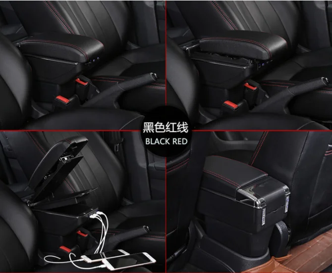 Perodua Myvi Pvc Adjustable Arm Rest Armrest Center 