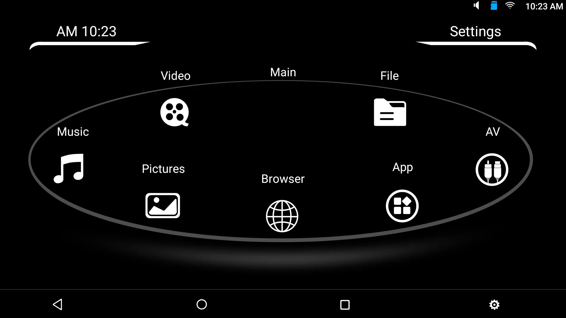 Universal 10.6 Inch Ips Lcd Car Tv Monitor Airplay Android 6.0 Headrest