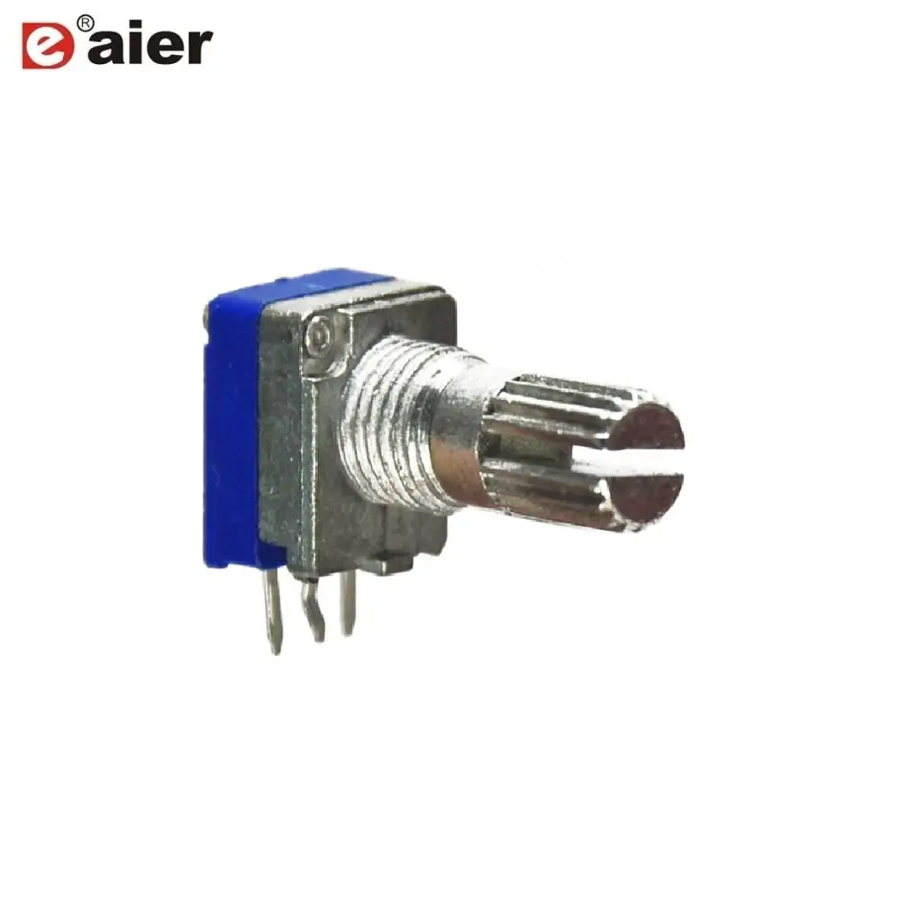 250k Linéaire 16mm Potentiomètre Pot W//Interrupteur