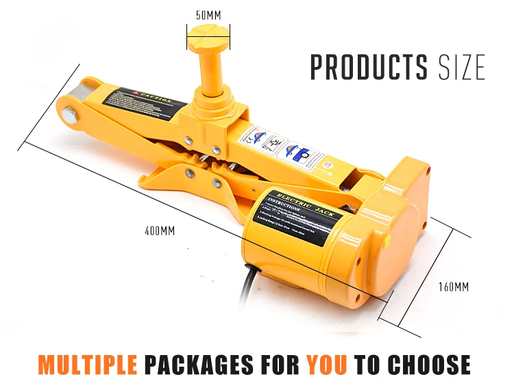 Premium 12 Volt Electric Scissor Car Jack 2 Ton Mechanism Buy 12 Volt