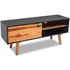 Top Quality tv studio table glass tv stand furniture