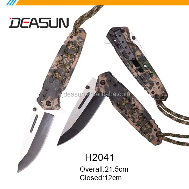 Made In China H1491 Wholesale Carabiner Ss Pocket Knife Buy Carabiner