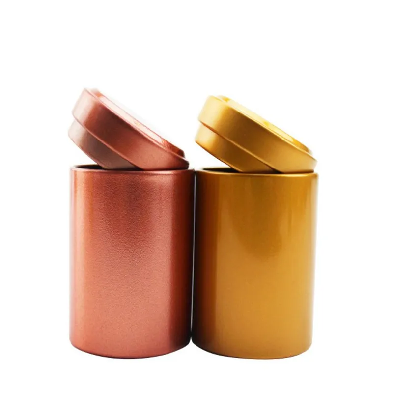 Unionpromo colorful metal square tin can with window lid