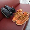 TS-T8599 Fashion Outdoor Mountaineering Snow Thick Martin Boots Safety Shoes For Children