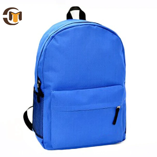 blue color bag