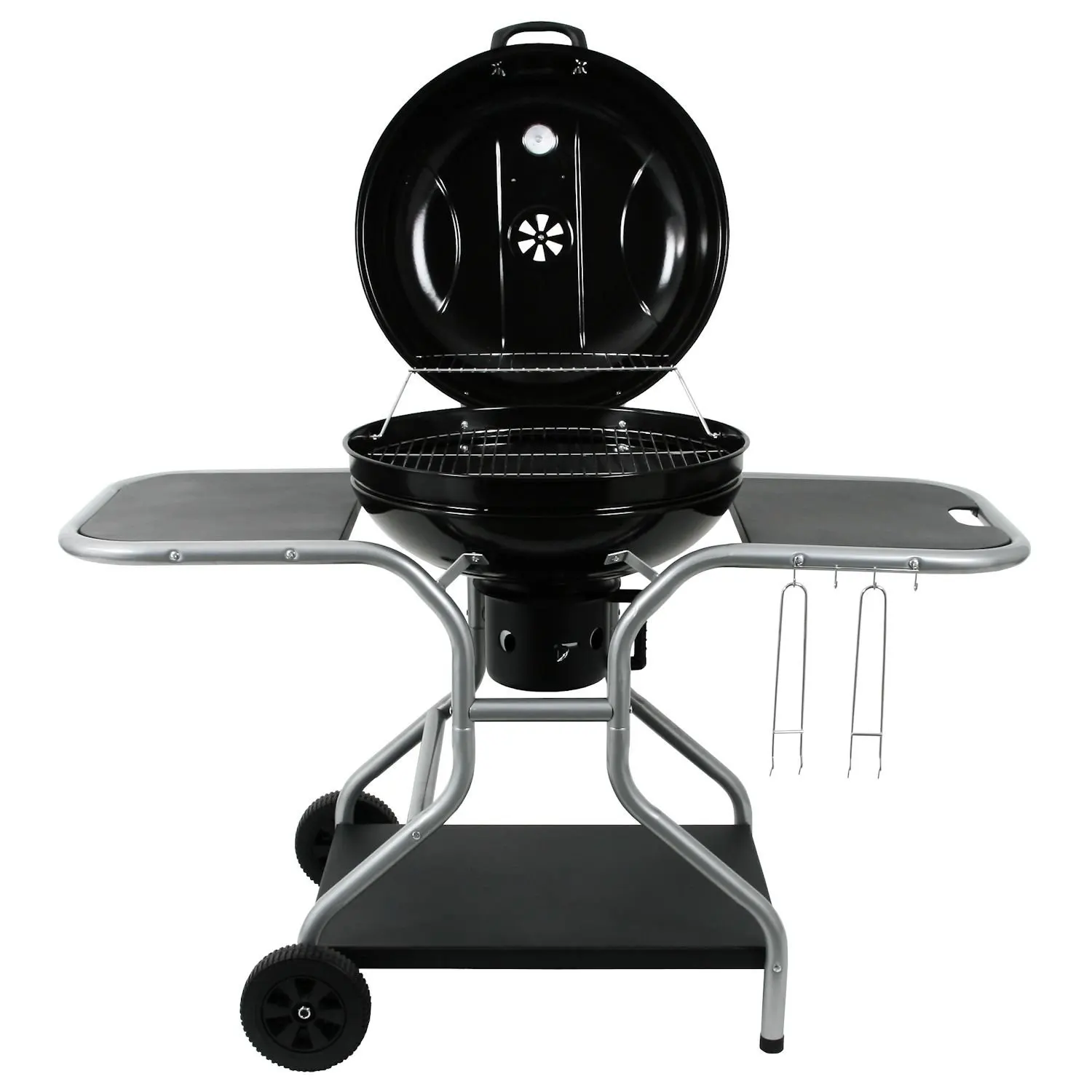 22'' Garden Kettle Enamelled Bbq Trolley Barbecue Grill Buy Trolley