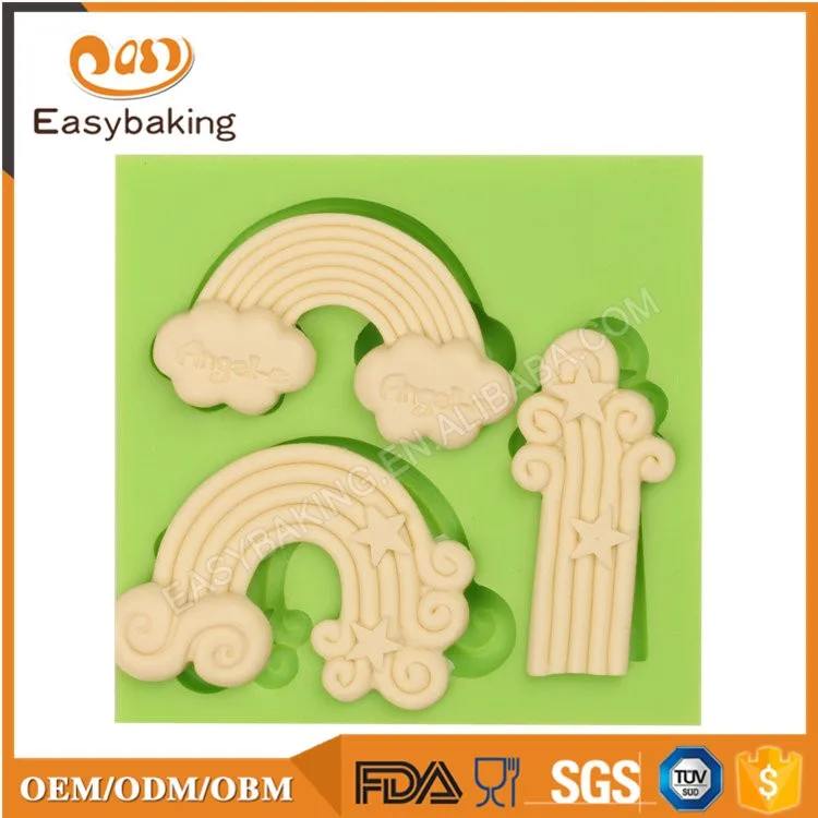 ES-4608 Fondant Mould Silicone Molds for Cake Decorating