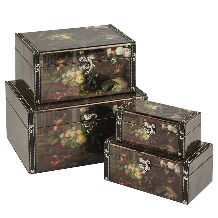 Multipurpose Vintage Home Decorative Wooden Storage Box With Lid Buy