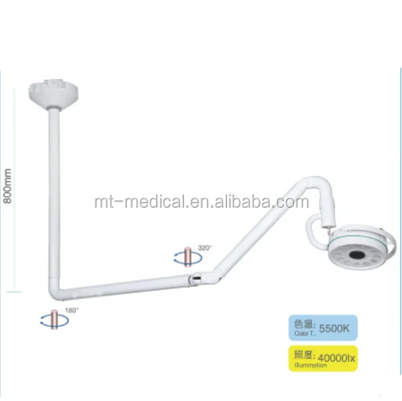 Warehouse factory produced led examing mobile mounted and ceiling lamp