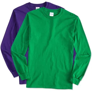 This is default title Blank Plain Unisex High quality promotion cheap O neck long sleeve t shirt