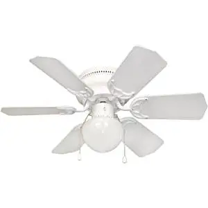 Buy Litex Industries Vortex Hugger 30 Hugger Ceiling Fan White Finish Single Light Kit With 6 Blades In Cheap Price On Alibaba Com