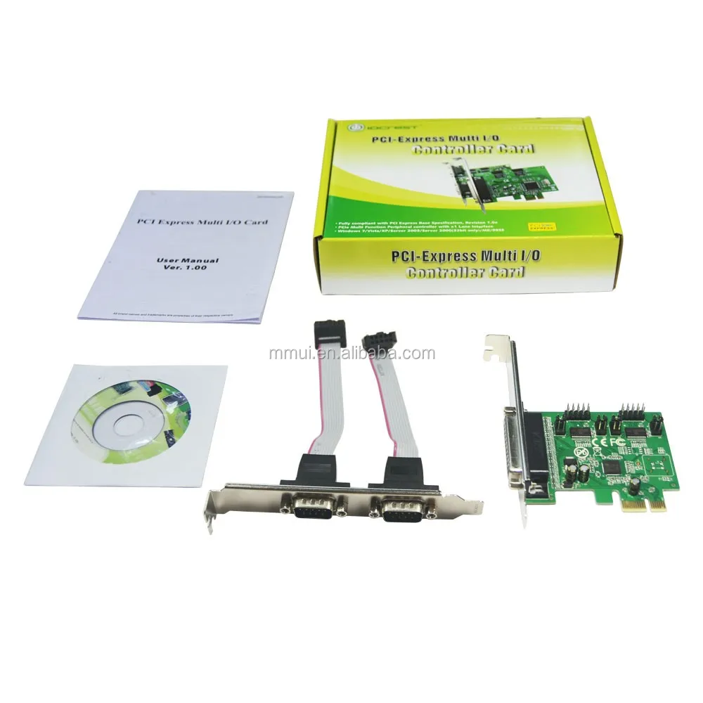 Io Crest Driver IOCREST PCI Express 2 Serial 1 Parallel Card - Durable & Efficient