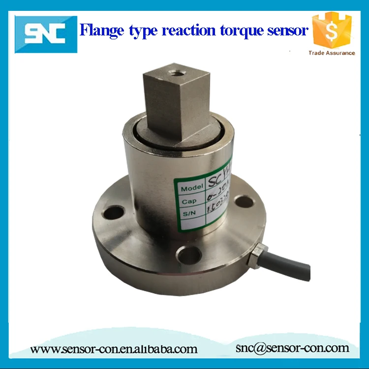 Flange Type Reaction Torque Sensor torque measuring device, View torque