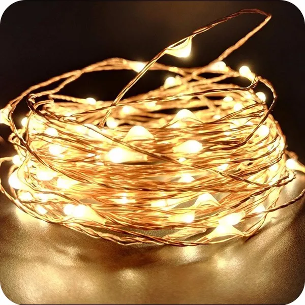 10m 100leds Copper Led Fairy Lights With Remote Controller Usb Buy