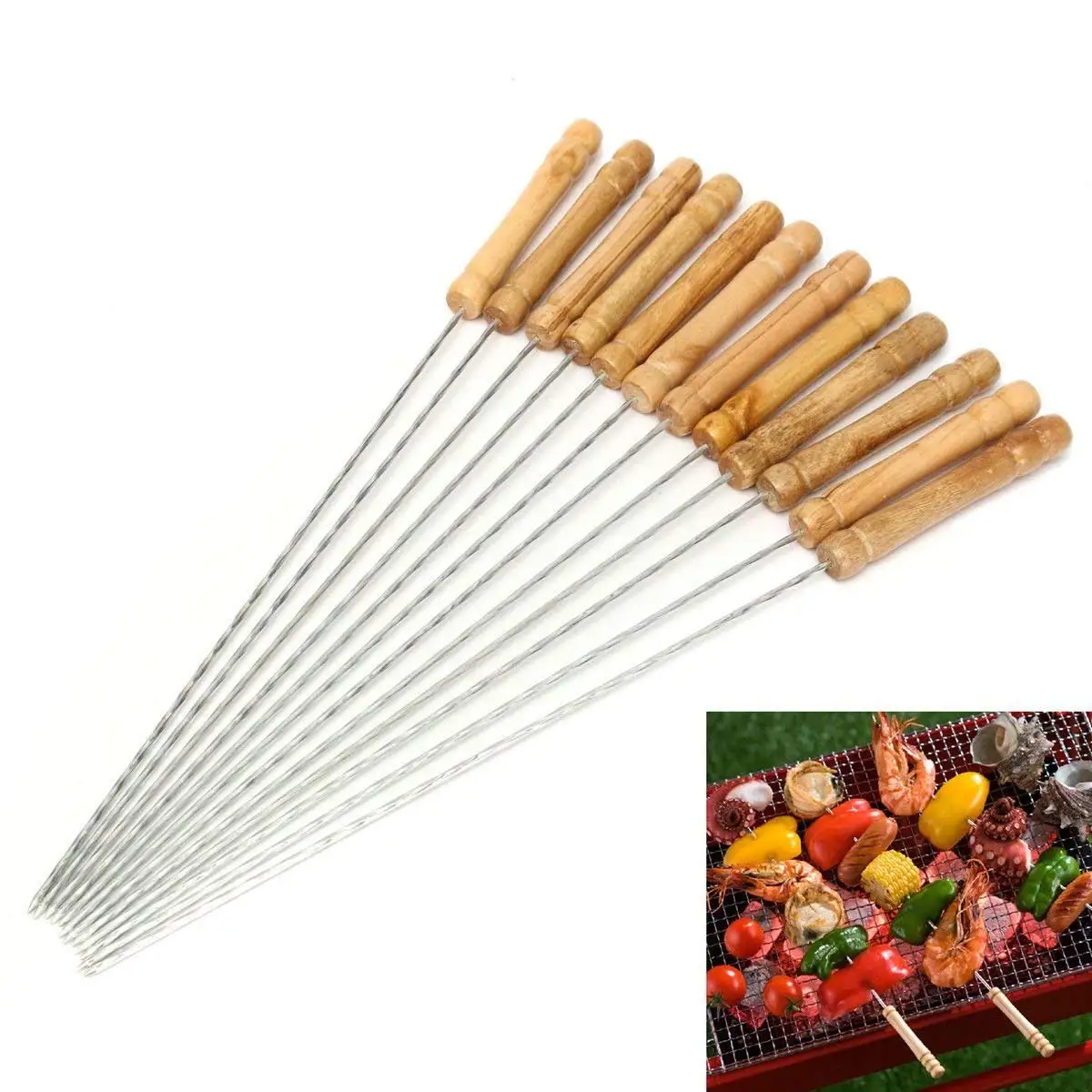 Cheap Wooden Kebab Sticks, find Wooden Kebab Sticks deals on line at