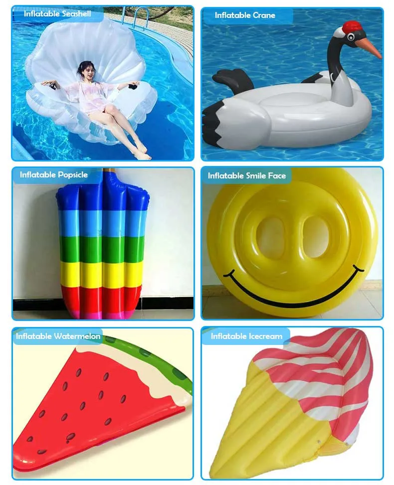 large inflatable pool floats