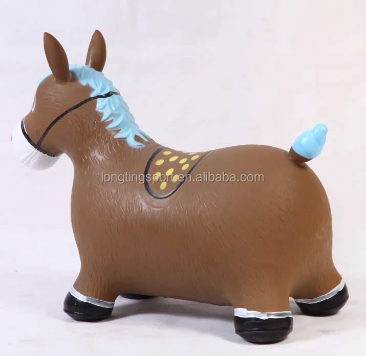 Inflatable Soft Bouncing And Jumping Animal Horse For Children Buy