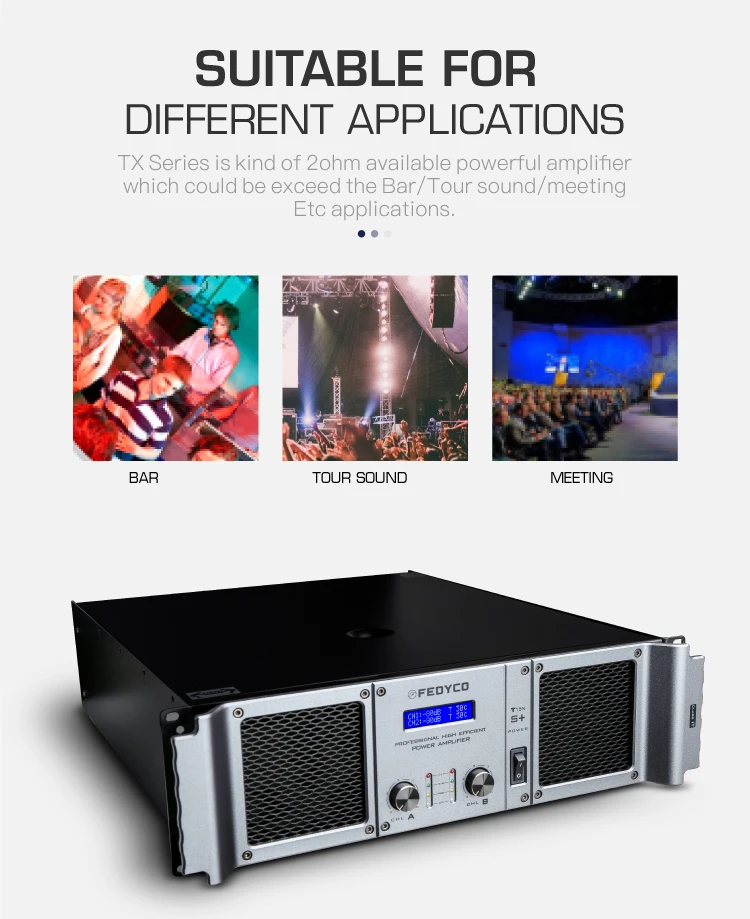 Tx12000mk2 Amplifier 5000 Watts Professional Power Buy Amplifier 5000