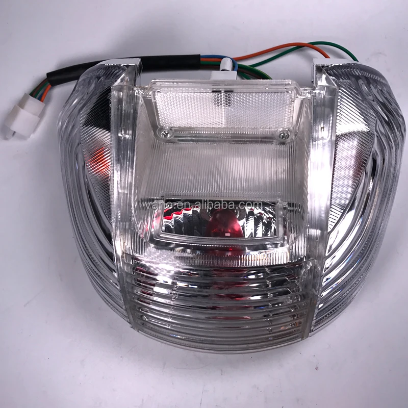 clear red OEM SMASH110 motorcycle tail light