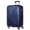 UK Style Supermarket Luggage Bags ABS Hard Side Suitcase Travel Set 3 PCS 20/24/28'' 4 Wheels Trolley Luggage