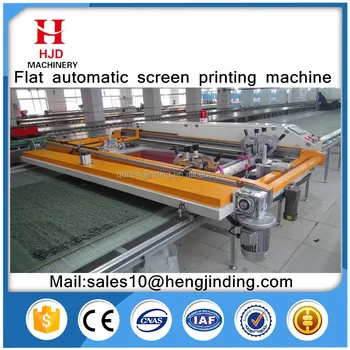 table printing machine