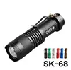 Powerful ultrafire SK-68 rechargeable NEW Tactical 500 lumens led Flashlight