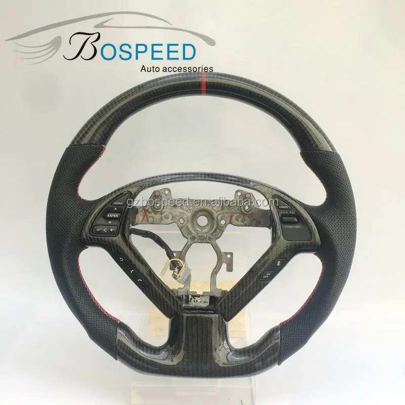 3k Carbon Fiber Original Steering Wheel For G37 /g25 Buy Carbon Fiber